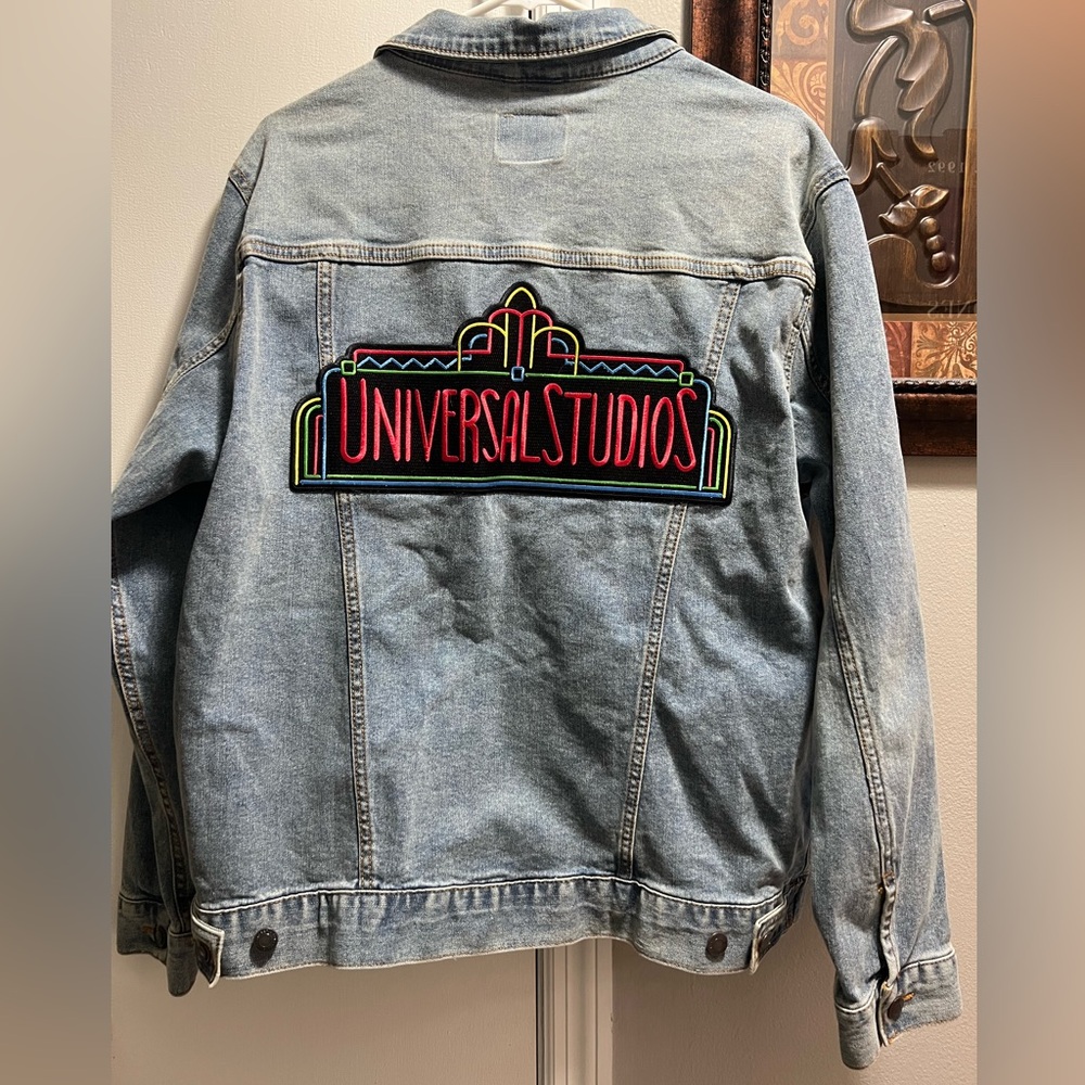 Universal Studios Light Blue Denim Jacket - image 2